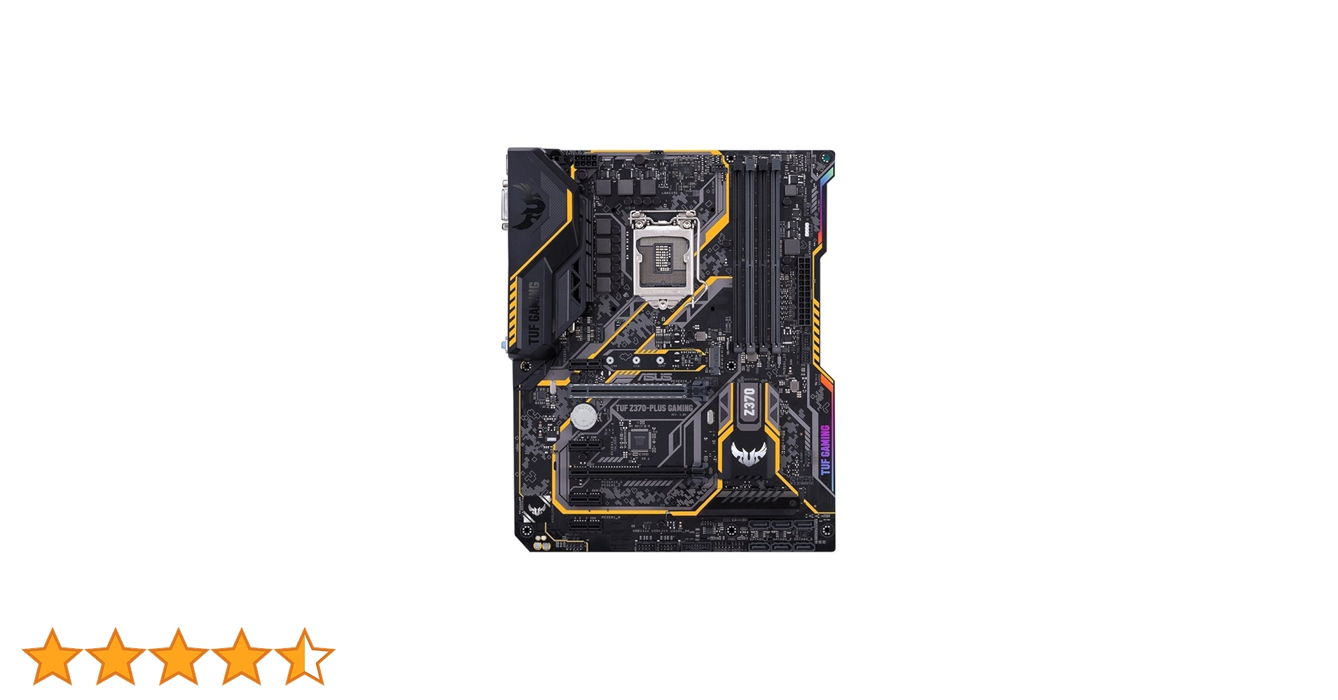 ASUS TUF Z370-PLUS GAMING マザーボード ASUS TUF Z370-PLUS Gaming LGA1151 DDR4 HDMI DVI M.2 Z370 ATX